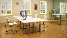 StudioLine Manager's Electronic Sit Stand Desk.