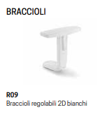 O-Zone Mesh Chair White Livery + 2D Arms