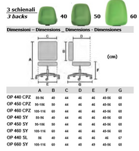 OP Series of Standard VDU and Ergonomic Seating from 149.00 plus vat.