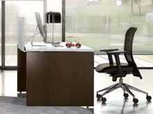 LINUX 8080 Bi-Colour Office Desk - Small > 1200X800