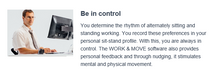 WORK & MOVE IQ DESK