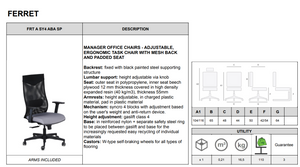 FERRET Manager Ergonomic Chair