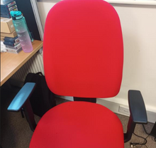 Clearance - OP450 VDU Armchair RED upholstery x 4