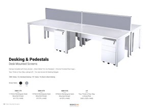 Mix & Match desking and pedestals