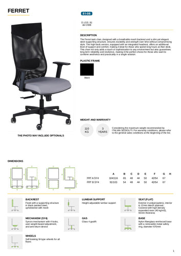 FERRET Manager Ergonomic Chair