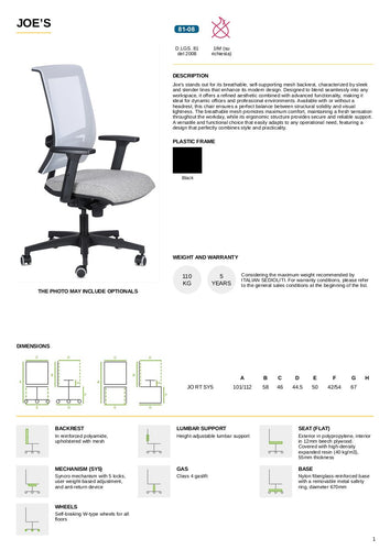 Joes Operative Chair