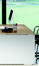 LINUX 8080 Bi-Colour Office Desk - Small >800X800