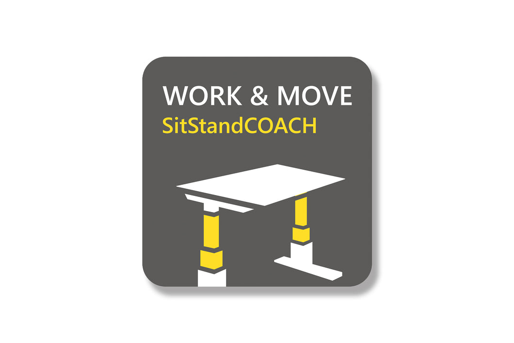 SitStandCOACH software -Free with IQ™ Sit-Stand Desk.